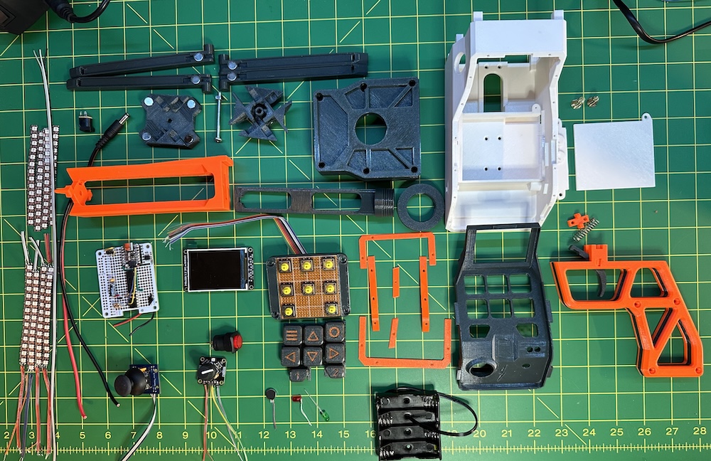 There were a shocking number of parts when I put them all together.